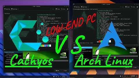 CachyOS vs Arch Linux: Gaming Performance & FPS Benchmark Test