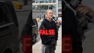JoJo Siwa doesn’t eat glitter for breakfast….✨✨✨ #streetinterview #jojosiwa #londonculture