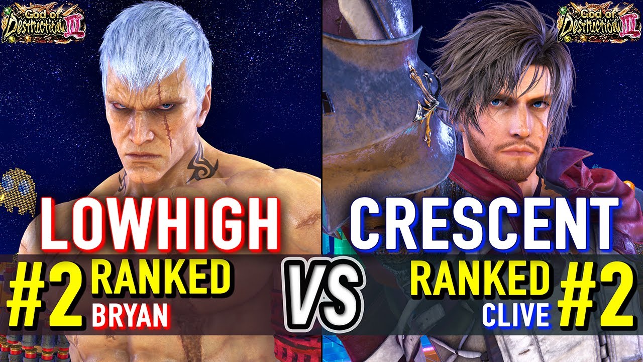 T8 🔥 LOWHIGH (#2 Ranked Bryan) vs CRESCENT (#2 Ranked Clive) 🔥 Tekken 8 High Level Gameplay