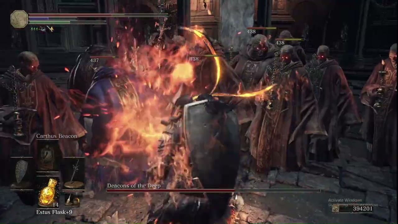 Dark Souls 3 - Defeating Deacons of the Deep on NG+⚔️🔥