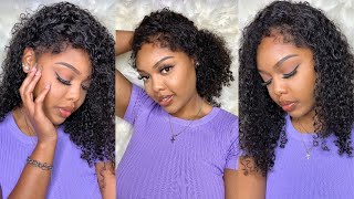 ILIKEHAIR | 7X5 KINKY CURLY WIG W/ REALISTIC KINKY CULY EDGES  + 25% off ✨| CLOSURE WIG REVIEW |