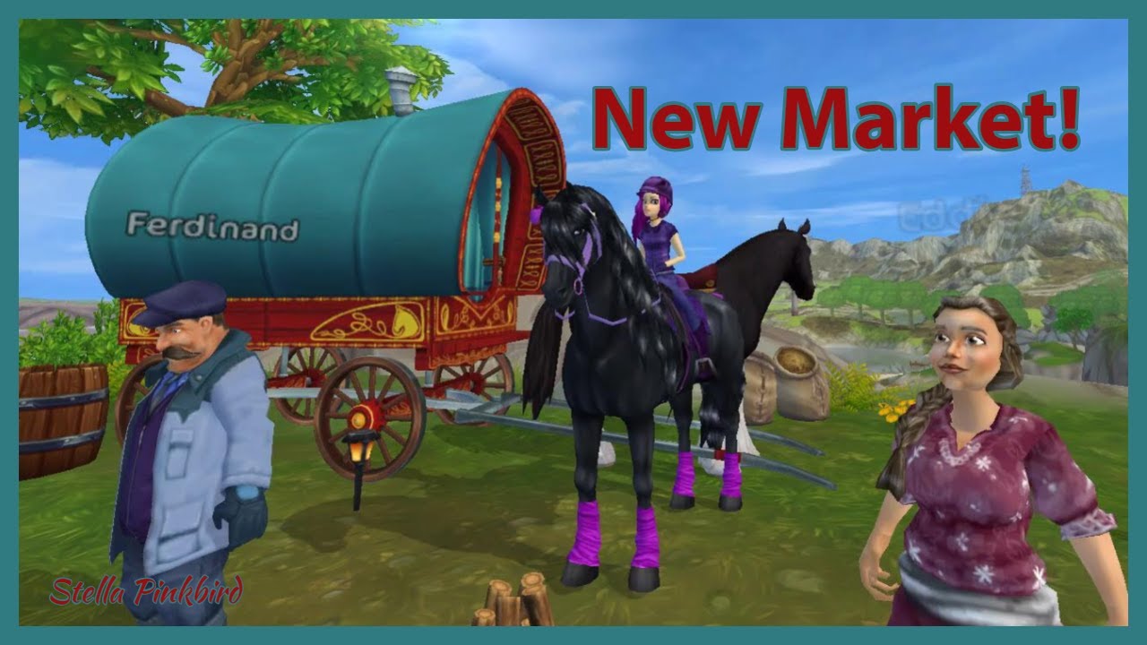 Eddie and Ferdinand's New Market and Horses Star Stable Online YouTube