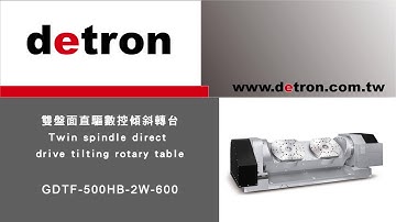 detron NC Rotary Table - 5th axis DDM_detron_GDTF-500HB-2W-600