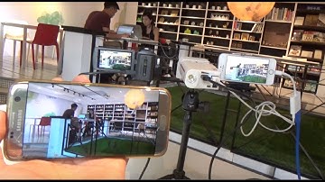 use Facebook Live on iPhone to livestream broadcast DV  Camcorder DSLR
