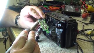 Sony CCD-TR81 Handycam Viewfinder fix