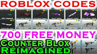 New Counter Blox Reimagined Codes Free Funds to Buy Bundles #robloxcodes