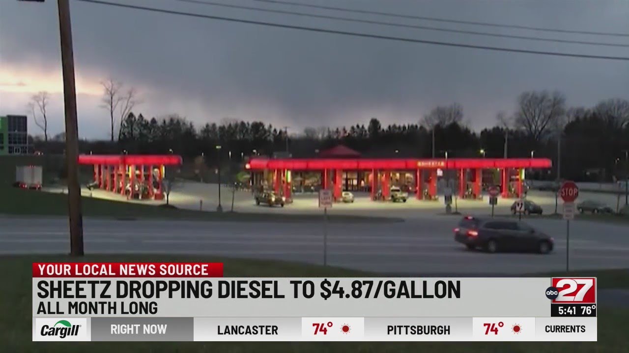 Sheetz diesel fuel deal for Sept. YouTube