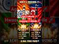 Agni-V vs Hwasong-17 Clash 🔥
