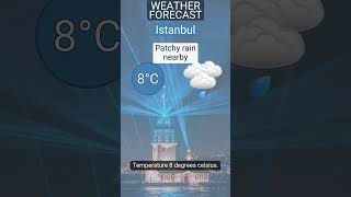 Istanbul 2025: 28 December 2025’s weather (Patchy rain nearby, 8°C) screenshot 5
