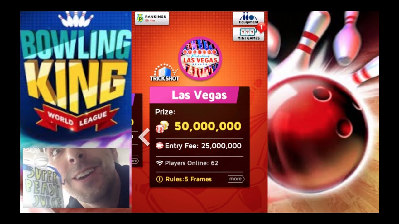 Bowling King Las Vegas! 50 MILLION!