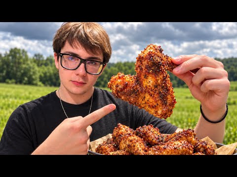 The Secret to Crispy Smoked Wings