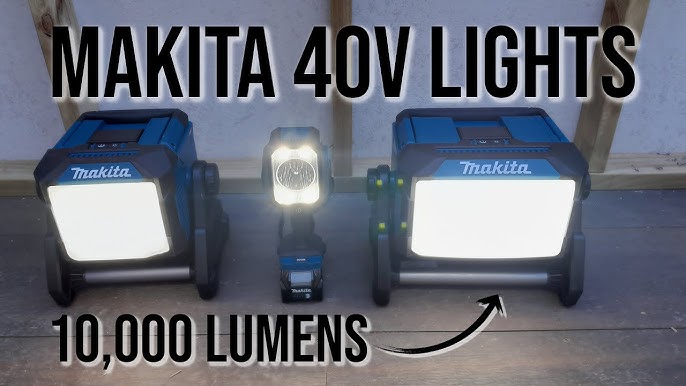 Makita Cordless Lights, Makita's Area Work Lights Range Compared