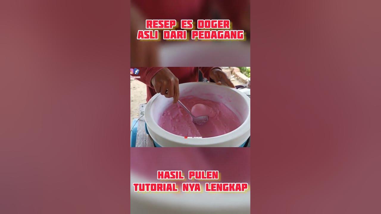 RESEP ES DOGER🤑 #KeluargaResep RESEP ES DOGER🤑 #KeluargaResep