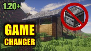 NO OBSERVER Sugarcane Farm | Minecraft Tutorial