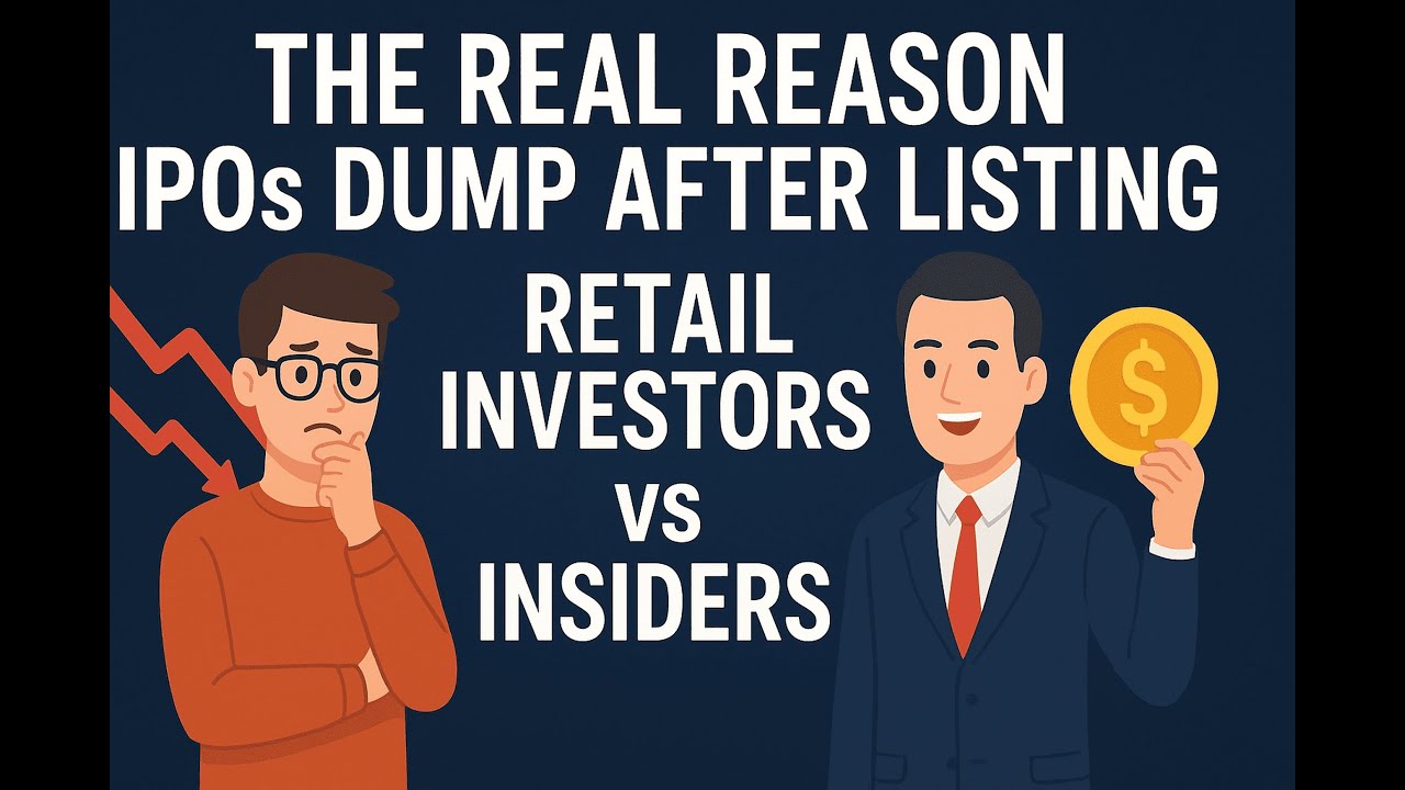 The Real Reason IPOs Dump After Listing | Retail Investors vs Insiders
