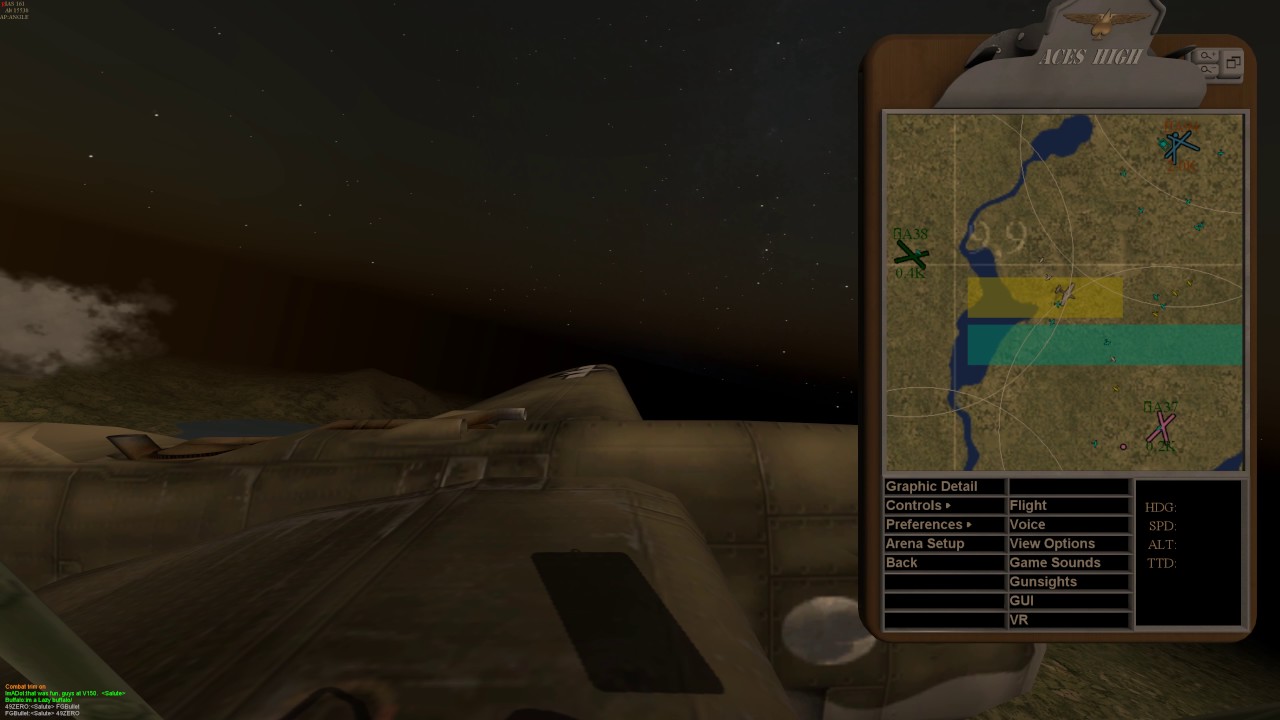 Aces High III-Combat Flight Sim Gun Camera Footage--475th Squad work