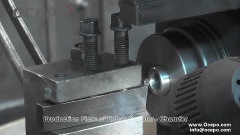 rebar coupler production line and steps#threading_machine #rebarforgingmachine #rebarcoupler