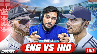 India Tour Of England 2025 🏆 England vs India 4th Test Match Day 3 🔥 | Cricket 24 Live | RtxVivek screenshot 5