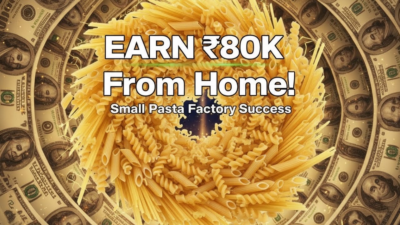 I Made ₹10,000 in a Week with My Low Cost Pasta Machine Business