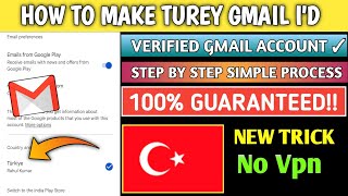 HOW TO CREATE TURKEY GMAIL ACCOUNT NEW PROCESS 🤑 | TURKEY GMAIL ID | HOW TO MAKE TURKEY GMAIL ID screenshot 5