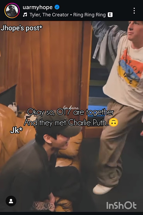 OT7 are together!! Collab with Charlie Puth?😭💗 #bts #jungkook #jhope #taehyung #charlieputh #kpop