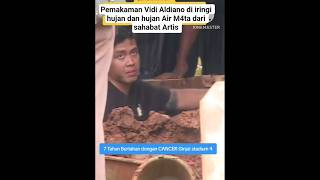 Pemakaman Vidi Aldiano Di Iringi Hujan Dan Hujan Air M4ta Dari Sahabat Artis
