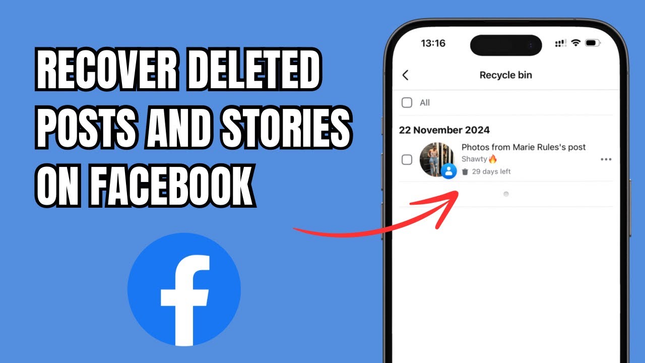 How to Recover Deleted Posts & Story On Facebook? - YouTube