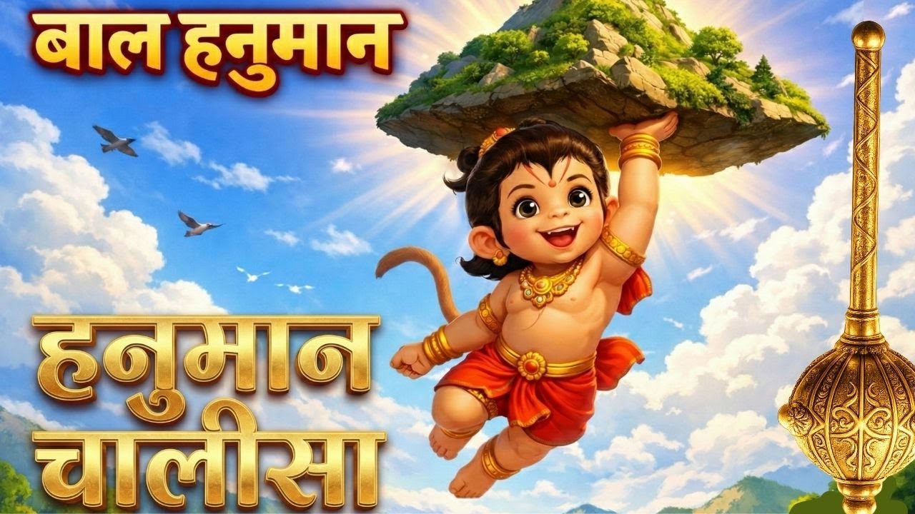 बाल हनुमान हनुमान चालीसा | Masoom Bal Hanuman Chalisa | Child Voice Bhakti