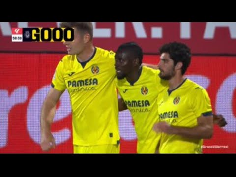 Bertrand Traore Goal, Girona vs Villarreal (0-1) Goals and Extended Highlights