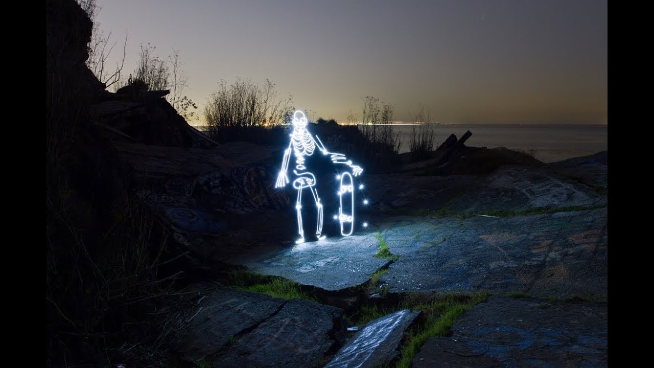 Light Goes On - Light Painting Stop Motion Animation - YouTube