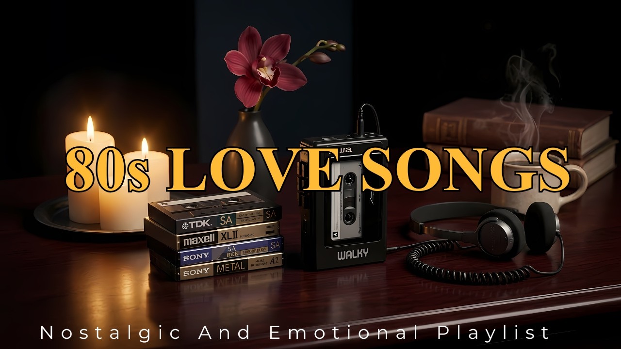 80s Retro Romance | Emotional Love Songs on Cassette Tape & Nostalgic ...