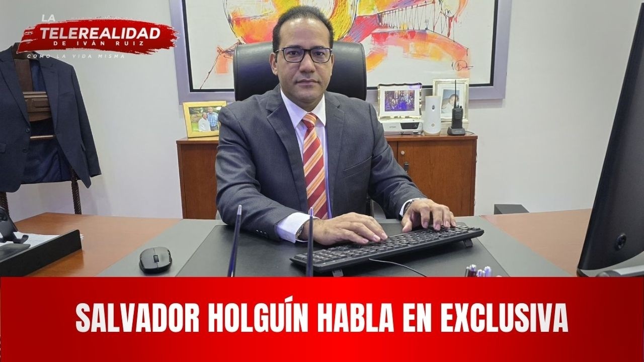 Salvador Holguín habla en exclusiva.