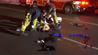 Driver Flees After Hitting 2 People Walking | ARLINGTON HEIGHTS, CA 12.19.20