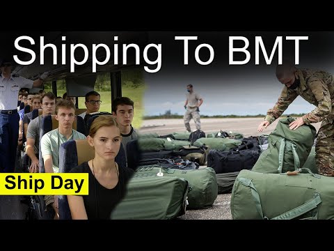 Den, kdy odcházíte na základní vojenský výcvik | MEPS Ship Day Experience 2020