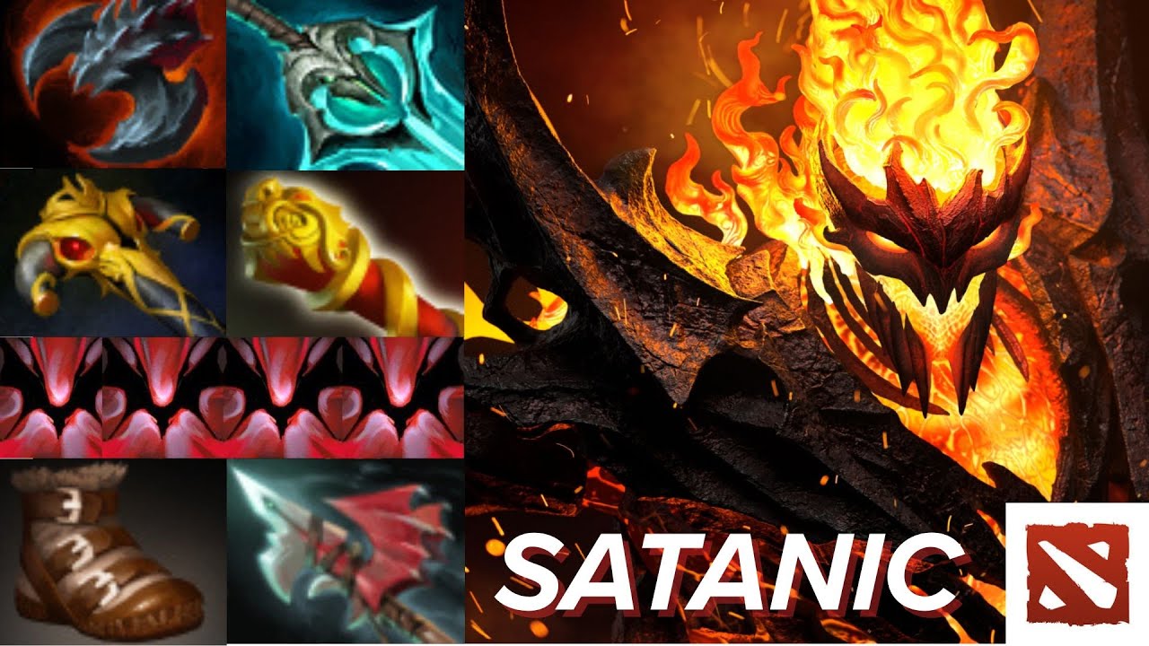 Satanic Shadow Fiend Carry Dota 2 Middle East [ Watch & Learn ]