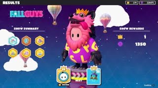 Fall Guys: Ultimate Knockout Low Gravity Thin Ice Win