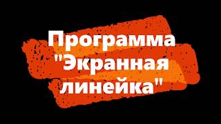 Программа "Экранная линейка" screenshot 3