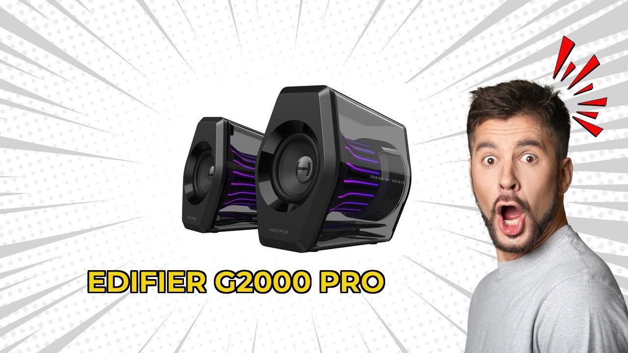 Edifier G2000 Pro Review: 64W Gaming Speakers with RGB Light Sync