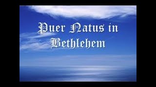 Puer Natus In Bethlehem (Solo Piano)