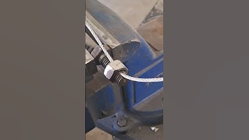 Creative Idea with Bolt Nut Metal Wire #howto #tutorial #shorts  #tips #diy