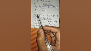 What is Flag Register in Microprocessor #shorts