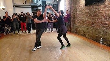 On2 Turn Pattern Demo at Salsa Salsa