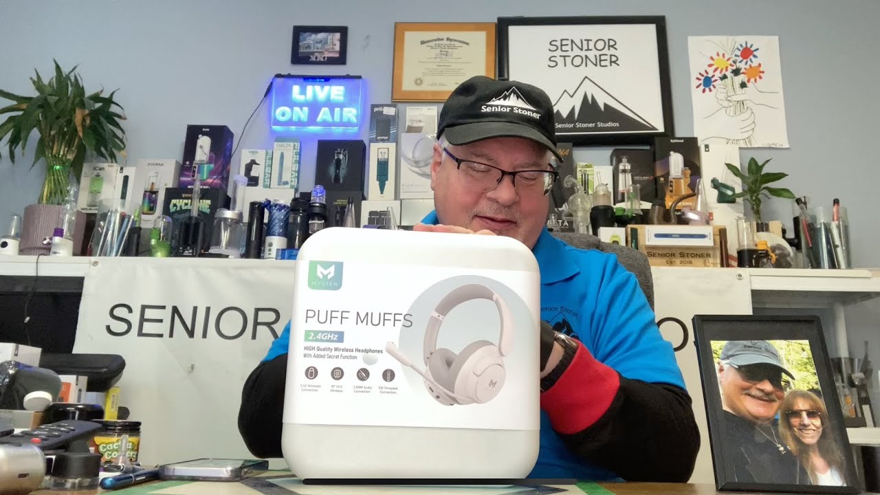 NEW MYSTER PUFF MUFFS UNBOXING 1ST IMPRESSION & REVIEW WI-FI BLUETOOTH CELL PHONE MUSIC W 510 CARTS