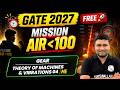 Gear | Theory of Machines &amp; Vibrations 04 | Mechanical Engg. | GATE 2027 | Mission AIR Under 100