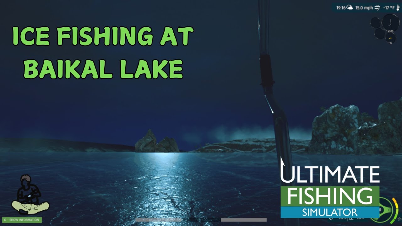 Ice Fishing The Baikal Lake Ultimate Fishing Simulator YouTube