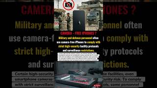 Camera-free iphones are used by military and defense personnel#army #nia #defense #drdo #news#shorts