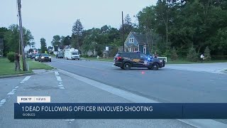 1 dead following officer involved shooting in Van Buren County