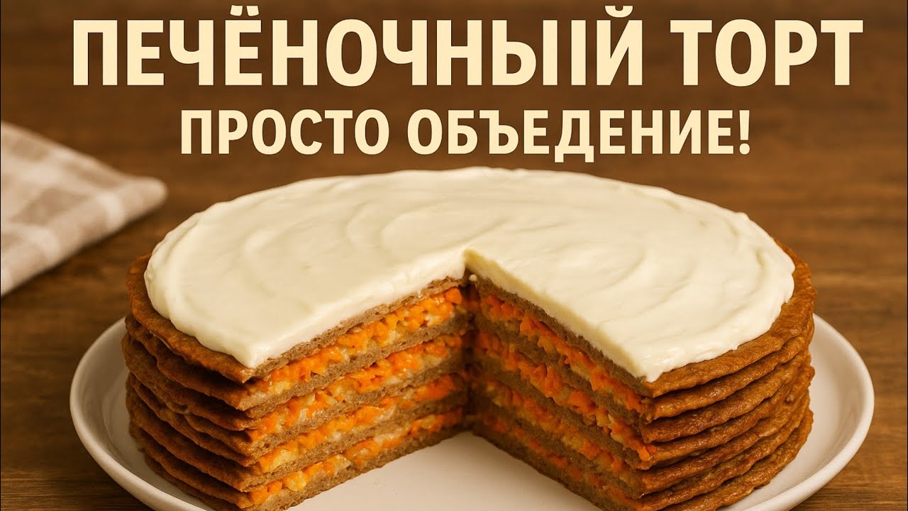 Печёночный торт — просто объедение!