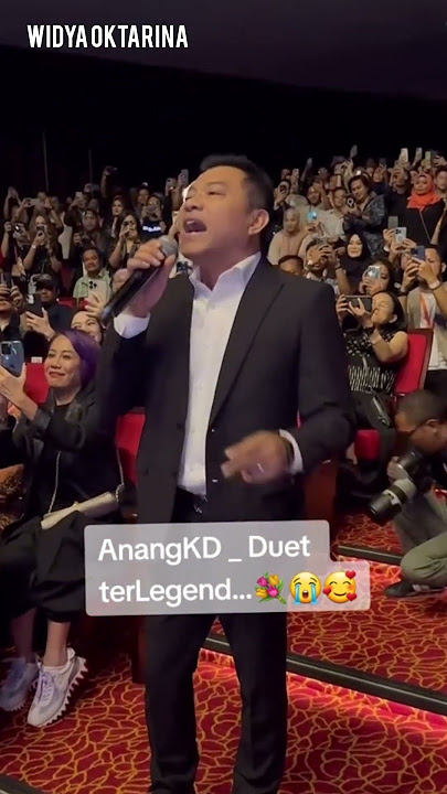 Anang dan KD duet nyanyi lagu 'cinta' #ananghermansyah #krisdayanti #konser #fyp #shorts