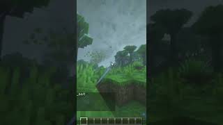 Minecraft BSL Shaders + Weather2 Tornadoes Mods #minecraft #sky